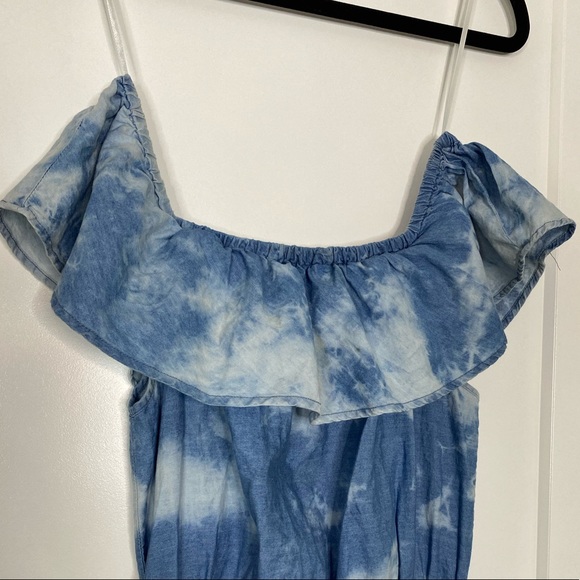 Off the shoulder tie dye dress - Picture 5 of 6
